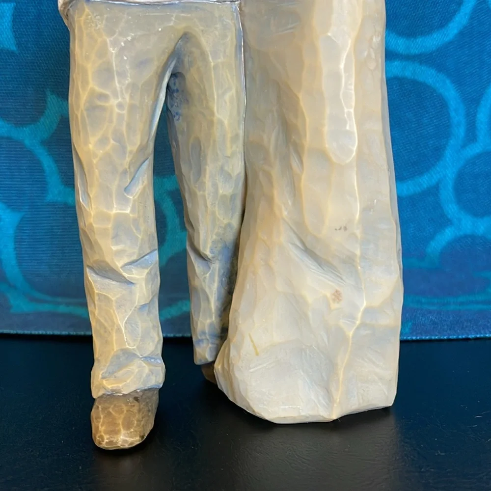 Family Figurine with Baby Willow tree 2013 “We are Three”